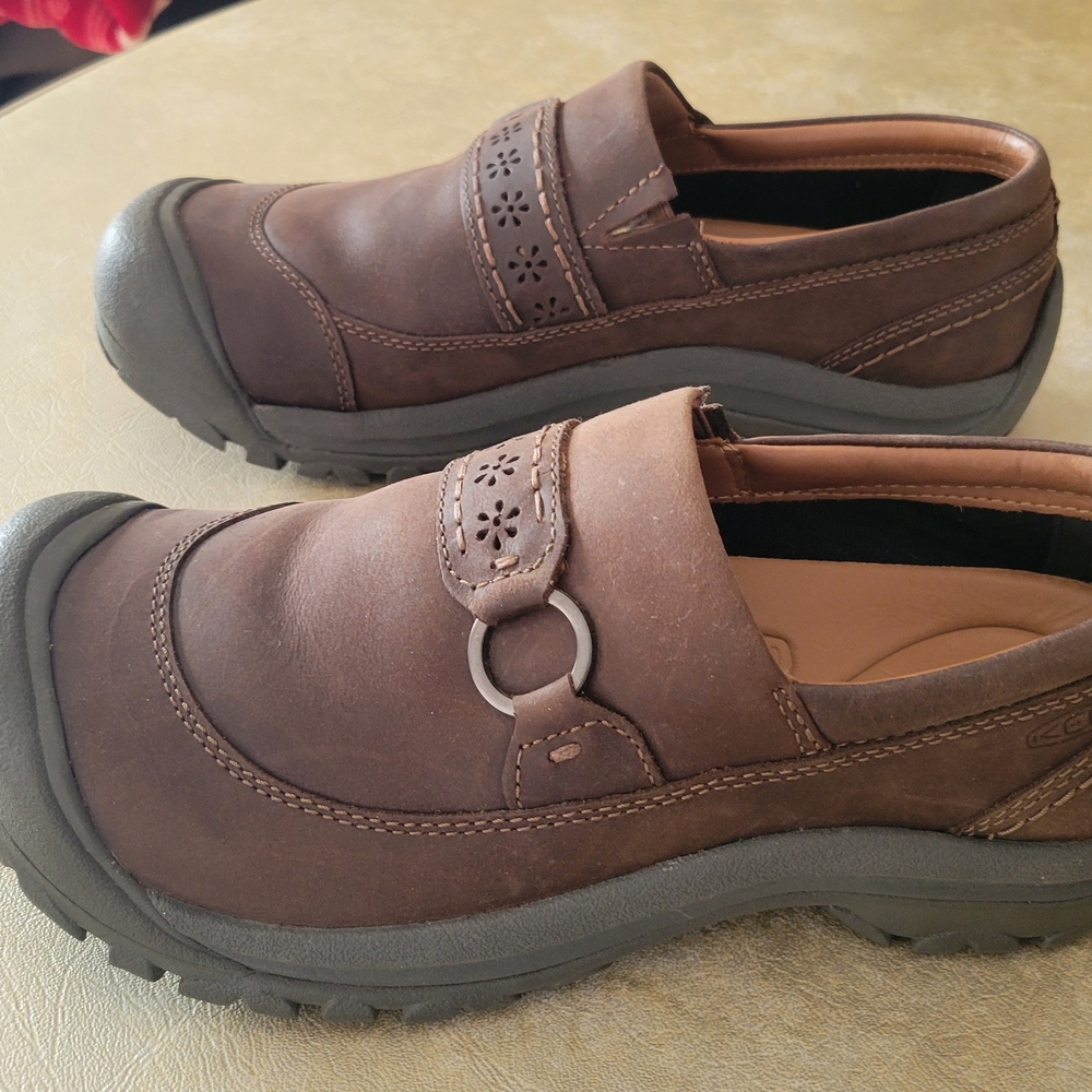 Keen Kaci Women's Brown Slip-On Loafers